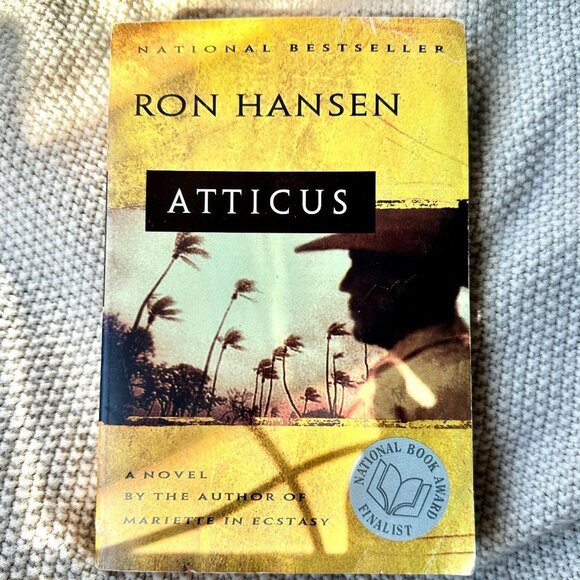 PAPERBACK Other - Atticus: A Novel by Ron Hansen | Literary Fiction, Western | Paperback Book